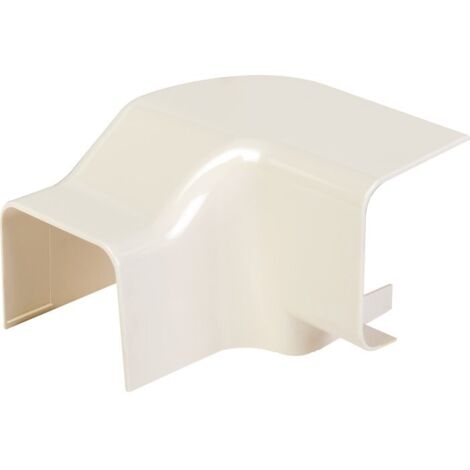 Angle vertical plastique rigide - blanc crème RAL 9001 (1/3)