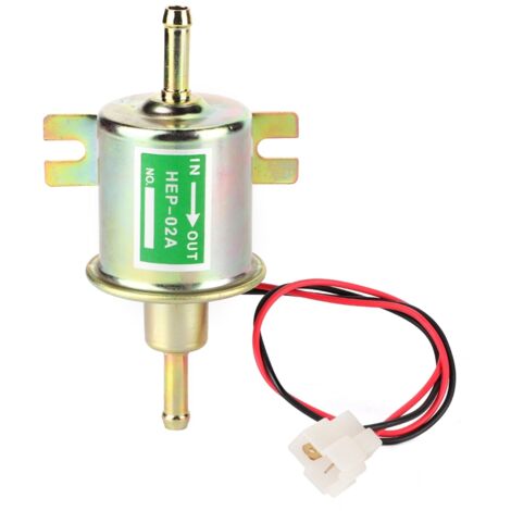 Pompe à essence électrique, Boulon à basse pression de pompe à essence électrique 12V universel fixant la pompe à essence diesel HEP-02A (1/5)