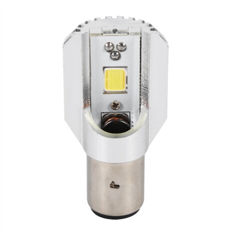 BA20D Moto LED Phare Blub Haut/Bas Faisceau Lumière COB Scooter Tête Lampe (1/5)