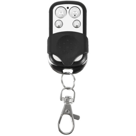 Telecommande Universel pour Portail, 4 Pcs Universel sans Fil Voiture Télécommande Porte-clés pour Voiture Garage Porte Portetélécommande Universelle Quincaillerie De Portails (1/5)