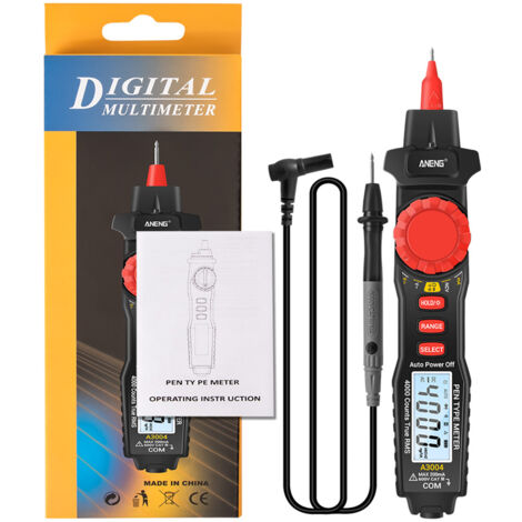 Nannigr Multimètre stylo A3004 noir TRMS sans pile (1/5)