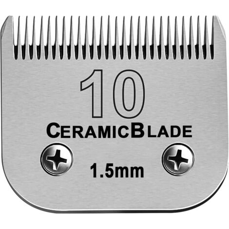 Lames de tondeuse électrique pour chien électrique, compatibles avec Moser 45-50/Heiniger/Andis Oster A5 Wahl série KM, taille 10. (1/5)