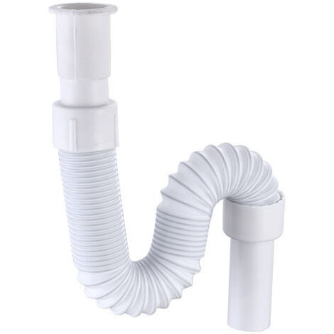 Tuyau De Vidange Extensible Pour Évier Compatible Systèmes De Drainage Odeur Installation Facile Pour Cuisine Et Salle De Bain (1/4)