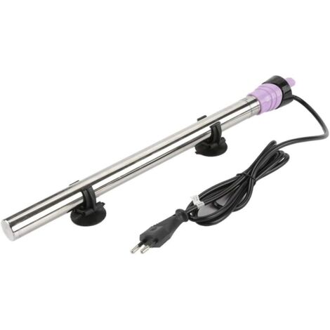 Chauffage d'aquarium, 50W/100W/200W/300W/500W Barre chauffante thermostatique automatique en acier inoxydable antidéflagrante (500W)