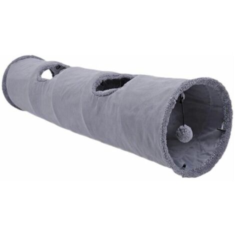 YMYNY Tunnel Pour Chat Pliable Pour Chat Jouets Pour Chat Tunnel De Jeu Durable En Suede Cache Tunnel Pour Plis Pour Animaux De Compagnie (1/4)