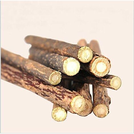 25 pièces nettoyage des dents de chat pur naturel cataire animal de compagnie chat molaire dentifrice bâton Silvervine Actinidia fruits Matatabi collations bâtons pour chats (1/5)