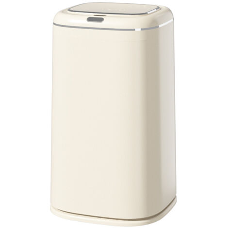 Aiperq – Poubelle automatique ultra-mince étanche avec capteur de mouvement – Modes de détection : geste, genou, pied – Seau intérieur amovible