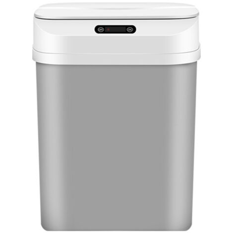 Poubelle à capteur intelligent sans contact, alimentée par batterie (non incluse) (1/4)