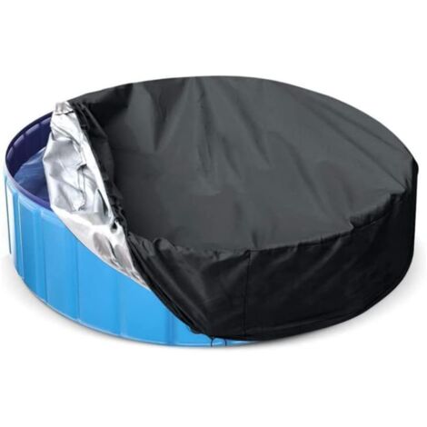 Aiperq – Housse de protection pour spa 210 cm – Tissu Oxford 210D imperméable – Protection contre intempéries et UV – Cordon de serrage réglable
