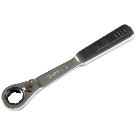 Clé à cliquet 205mm en acier chrome-vanadium – Couple élevé pour travaux intensifs – Résistance à l'usure – Outil professionnel - B-65610
