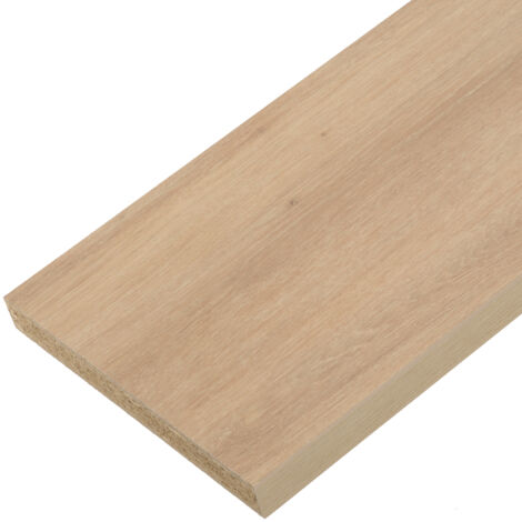 Forestea – Plan de travail stratifié chêne 2770 x 640 x 38 mm – Label PEFC 75% – Surface facile à entretenir – Design moderne