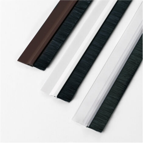 Bourrelet d'étanchéité rigide transparent 1m – Joint de porte pour isolation thermique – Installation facile – Matériau haute qualité – Geko