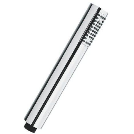Douchette minimaliste anticalcaire mono-jet ABS ø32mm (1/4)