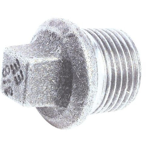BOUCHON FONTE GALVANISEE MALE N° 290 (1/2)