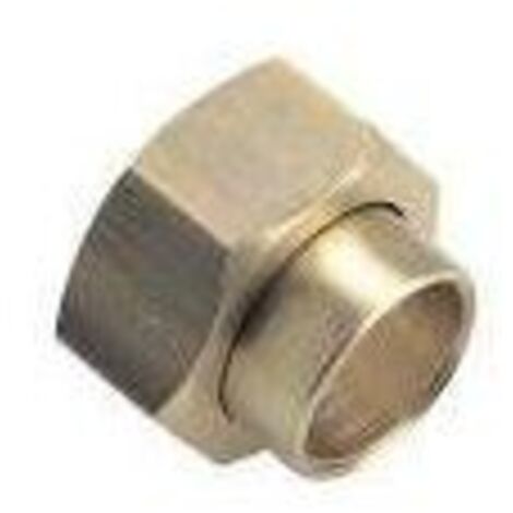 RACCORD DROIT 2 PIECES AVEC ECROU PRISONNIER - 359 GCU (1/2)
