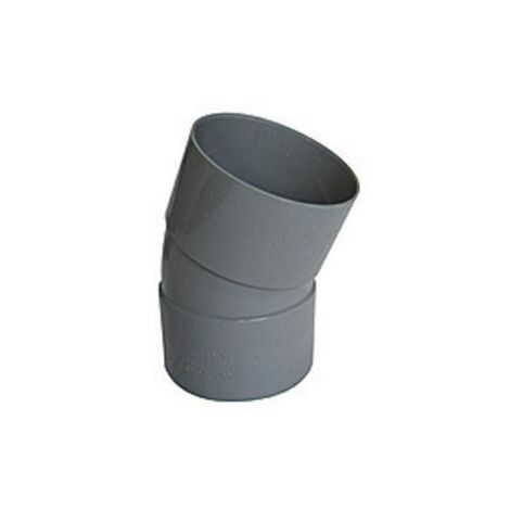 COUDE PVC A 20° POUR EVACUATION DOUBLE FEMELLE (1/2)