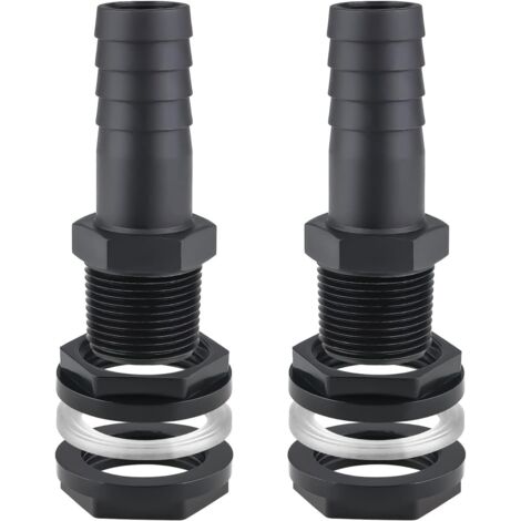 Roleader – Lot de 2 raccords trop plein cuve 25mm – Male leakproof pour citernes – Joints étanches inclus – Installation facile 32mm (1/5)