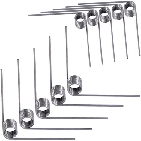 10 Pièces Ressort de Torsion Ressort de Rappel Diamètre du Fil 0 5mm Diamètre Extérieur 5mm Angle 90° pour réparations à Domicile (1/5)