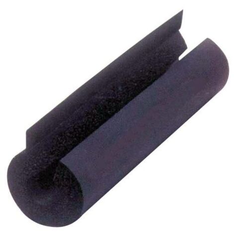 TUBE ISOLANT INSULTUBE PRE-FENDU ET PRE-COLLE ELASTOMERE NOIR M1