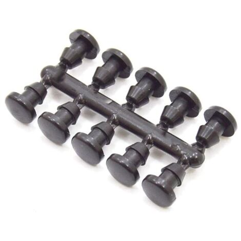 Pack de 100 bouchons de 4 mm pour microtubes et bouchons goutteurs - Solution pratique pour les systèmes d'irrigation
