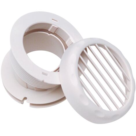 Dometic – Grille de sortie d'air circulaire 60mm – Accessoire pour climatiseur mobile – Compatible gaines de ventilation – Montage facile (1/2)