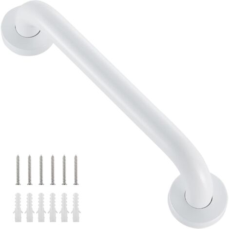 Barre de maintien murale 500mm en acier inoxydable 304 – Poignée de douche de sécurité – Support pour seniors et personnes à mobilité réduite