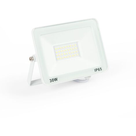 Barcelona Led – Projecteur LED extérieur 30W – 95lm/W – IP65 étanche – Angle d'ouverture 120° – Aluminium moulé – Blanc froid 6000K (1/5)