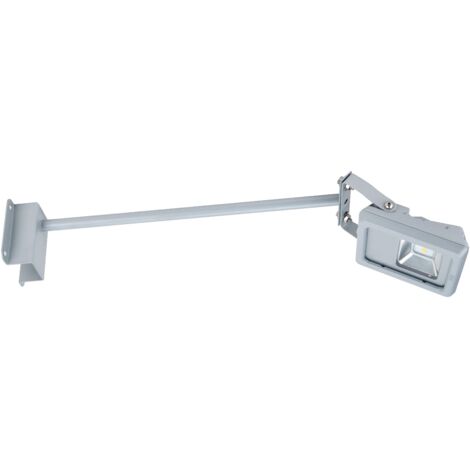 Aric – Fixation pour projecteur Twister 3 – Tige de 400 mm en acier gris – Montage stable et sécurisé – 50487