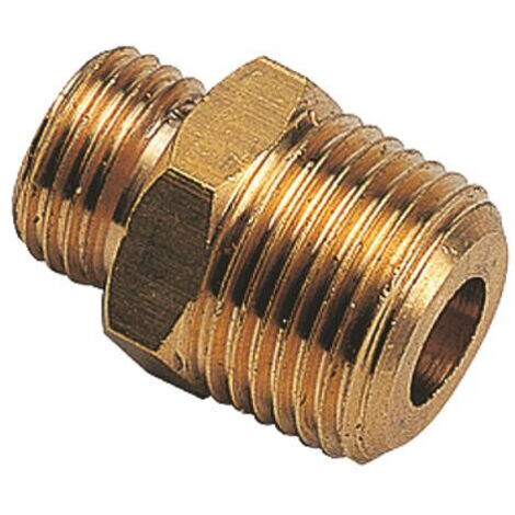 RACCORD UNION DOUBLE MALE POUR FLEXIBLES FIOUL (1/2)