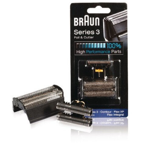 Grille et couteau pour Rasoir électrique Braun Contour