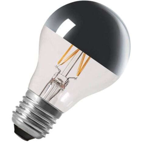 Lpe déco Calotte argentée A60 E27 LED 4,1W 2500K 320lm 25000H dimmable 20118 (1/5)