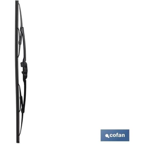 Balai d'essuie-glace en métal 14", 35 cm