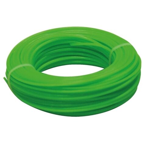 Perel – Fil pour coupe-bordure 100 m – Diamètre 1.6 mm – Coupe nette pour terrains accidentés – DC16010