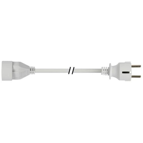 RALLONGE 10 m - BLANC EC10-G RI14701 (1/5)