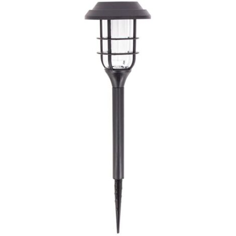 Xanlite – Balise solaire 42cm IP44 effet flamme – Plastique noir – Autonomie 8h – Indice de protection IP44 – SOBAFLAM