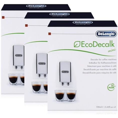 Delonghi – Lot de 3 détartrants 100 ml – Détartrage efficace pour machines à café – Entretien prolongé pour goût optimal (1/2)