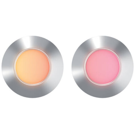 Xanlite – Rallonge de 2 spots encastrables 12V – IP67 inox 304 – Éclairage blanc neutre 4000K ou RVB – 20 lumens par LED (1/5)
