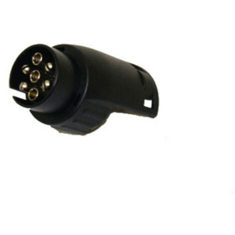 Oc-Pro – Adaptateur prise remorque 7 broches vers 13 broches – Pour attelage de remorque – Connecteur robuste pour usage professionnel