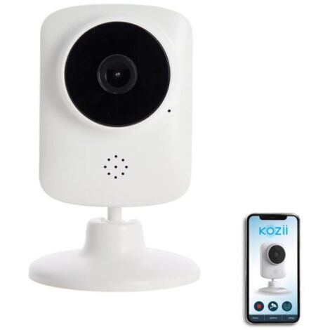Xanlite – Caméra de surveillance intérieure KOZii HD 720p avec détecteur de mouvement 2-4m – Vision à distance via application – KCAM720 (1/10)