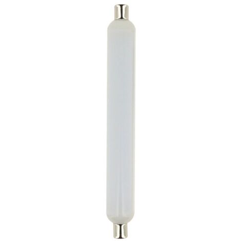 Xanlite – Tube LED S19 8,5W (50W eq.) – 638 lumens blanc chaud – Ø38mm x 310mm – Durée de vie 15000h – S19LED638