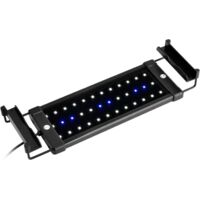 Éclairage d'aquarium ClassicLED, lumière d'aquarium LED d'eau douce, lumière d'aquarium de plantes, lampe d'aquarium LED à 2 modes, 30-48cm, 6W, 7000K