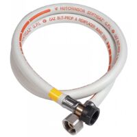 Blanc Habitat – Tuyau gaz BP en PVC – Longueur 150 cm – A visser – Garantie 10 ans – Pour installations plomberie