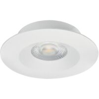 spot encastré à led - aspen - 5w - cct - 3000 / 4000k - noir - 50749