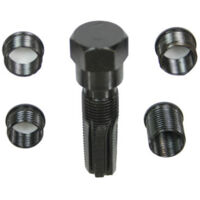Oc-Pro – Kit de réparation filetage bougie M10 x 1,0 mm – 4 inserts filetés de 9,5 à 19 mm – Outil taraud HSS 65 mm pour réparation moteur
