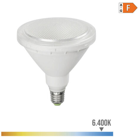 Ampoule Par38 Led E27 15w 1200lm 6400k Lumière Froide Ip64 ø12x13,8cm Edm (1/3)