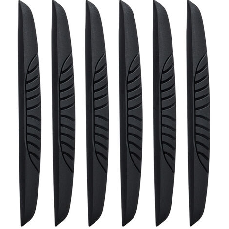 6 Pcs Protection Portiere Voiture,Protection Porte de Voiture,Protections pour Portières Auto,Protection du Bord D'automobile Rétroviseur,Voiture Bandes Anti Collision,pour Tous Les Véhicules