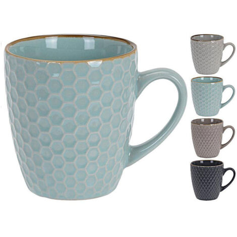 Set Tasses Café Couleurs Design Coloré Et Capacité Idéale - Excellent Houseware