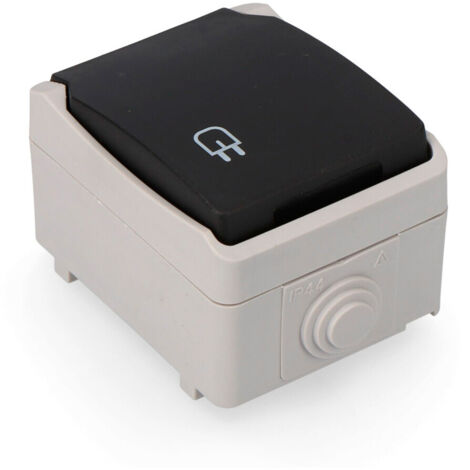 Prise Femelle T/tl étanche économique Sous Film Rétractable Ip44 16a 250v (1/2)