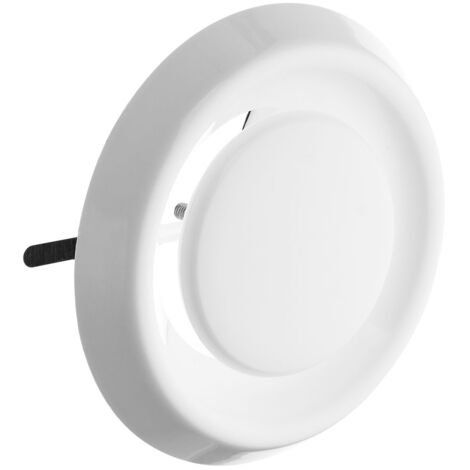 Diffuseur Rond à Encastrer ø125x47mm Abs Blanc (1/2)