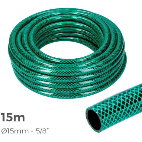 Ligne de base pour tuyau d'arrosage ø intérieur 15mm ø extérieur 19mm (5/8") - rouleau de 15m. (1/4)
